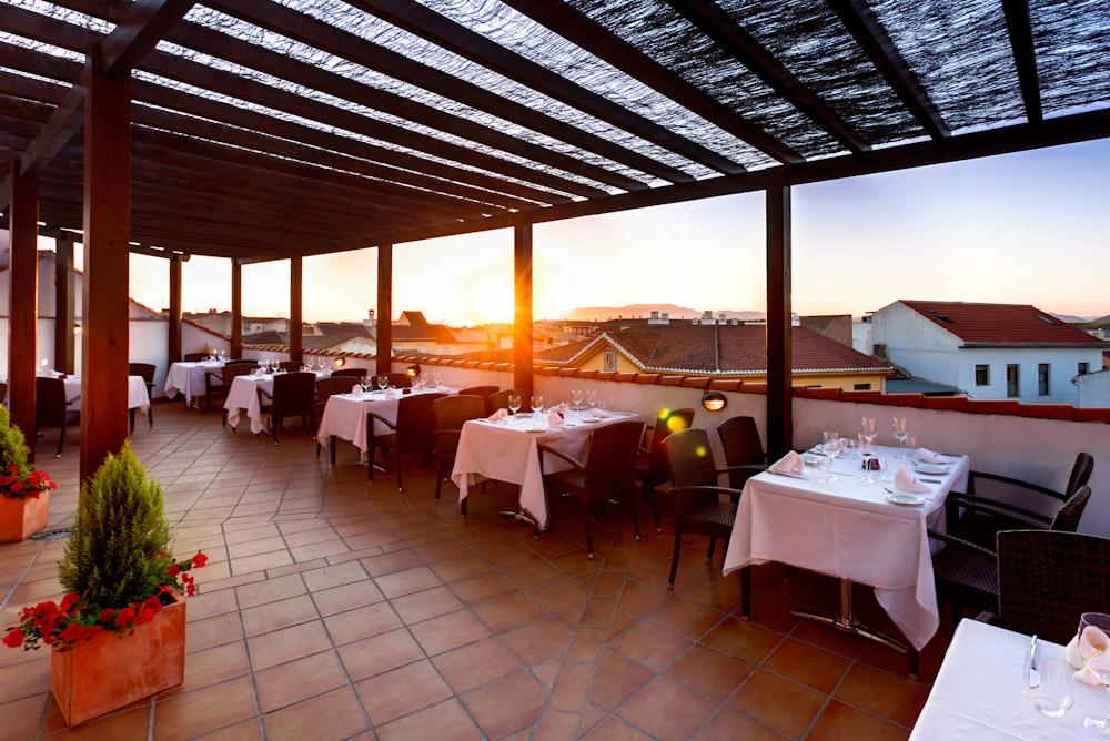 Hotel Casa Del Trigo Santafé Restaurace fotografie